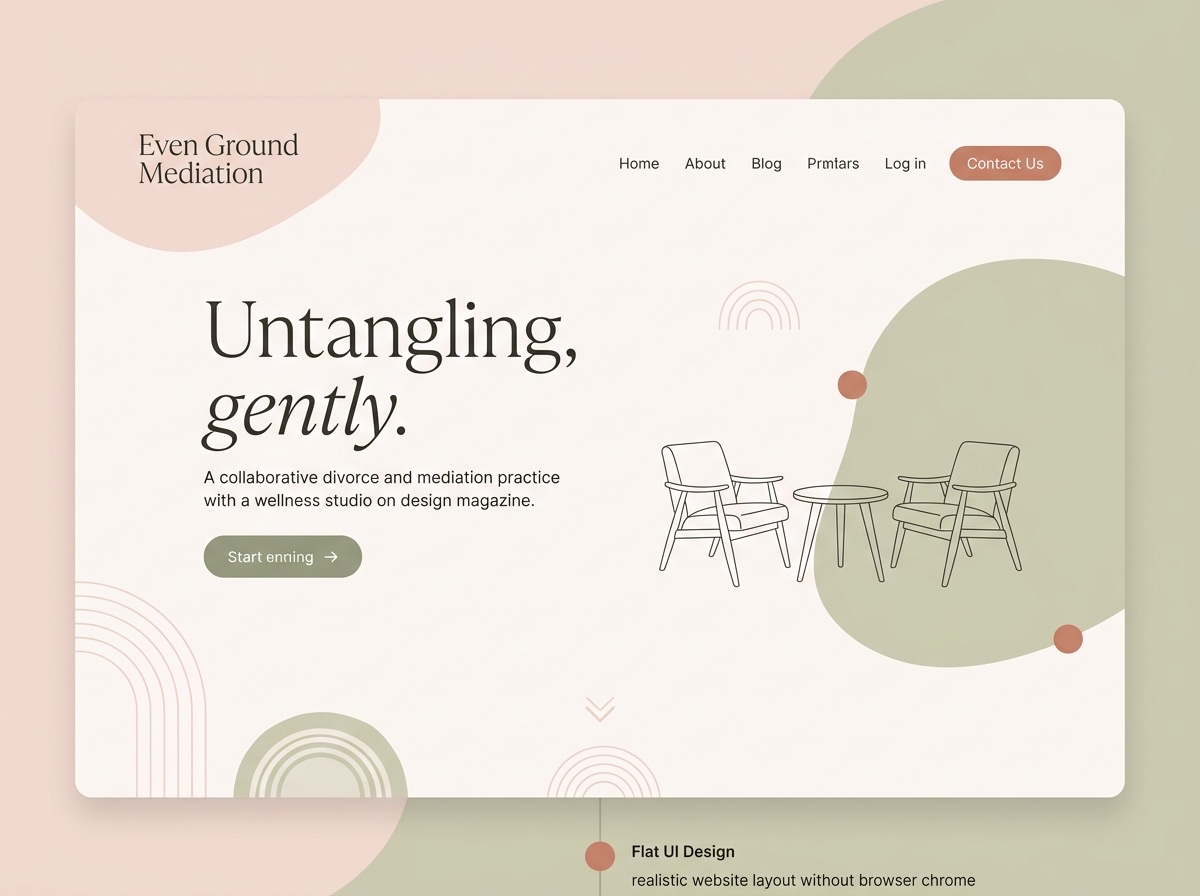 Soft Mediation — Law Firms website design